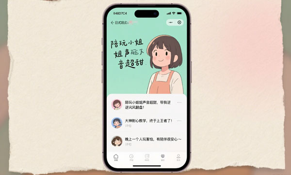 陪玩小程序开发
