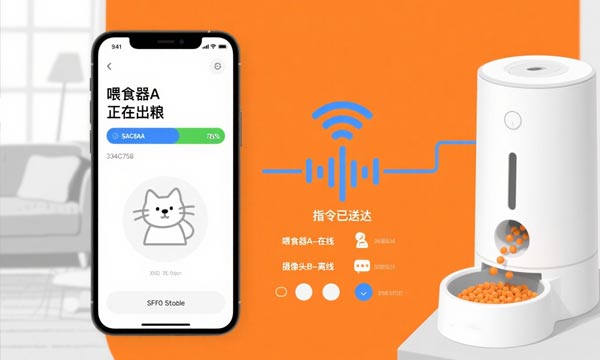 宠物喂食器APP开发为行业带来了全新的应用场景