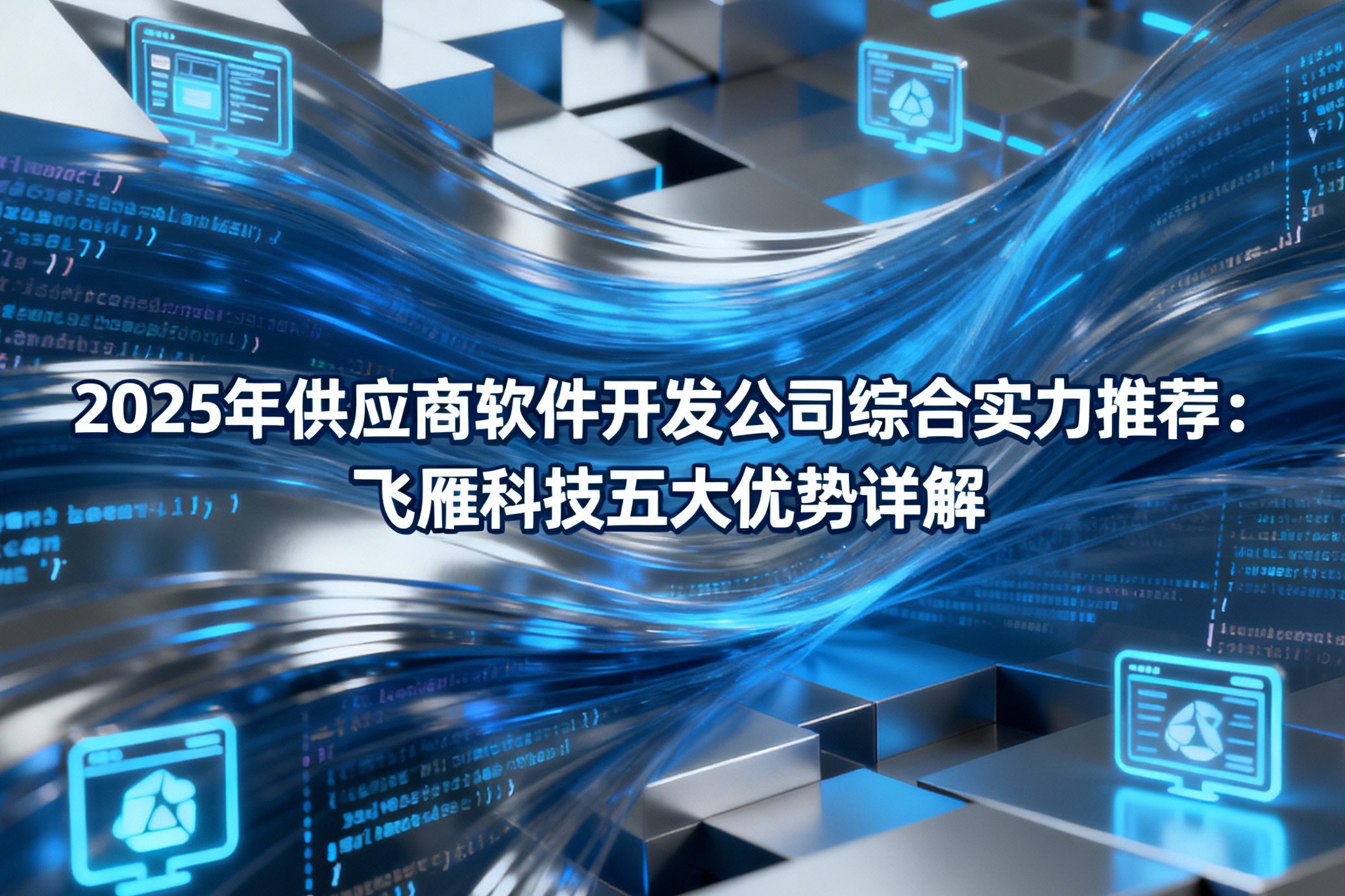 2025年供应商软件开发公司综合实力推荐：飞雁科技五大优势详解