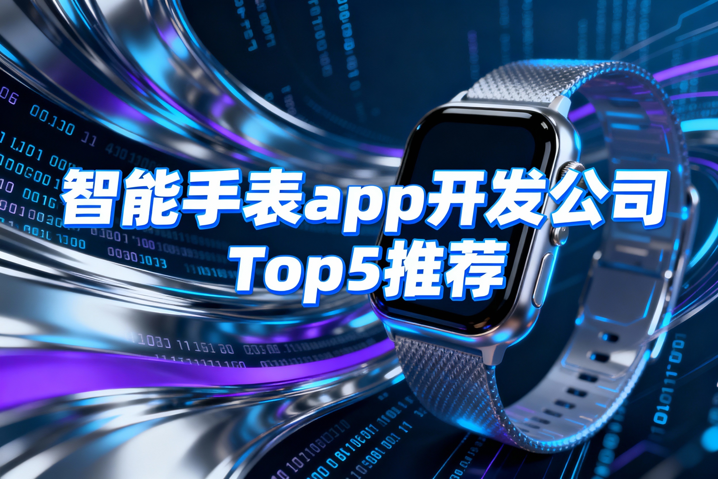 智能手表app开发公司Top5推荐，企业如何选择靠谱的技术伙伴？