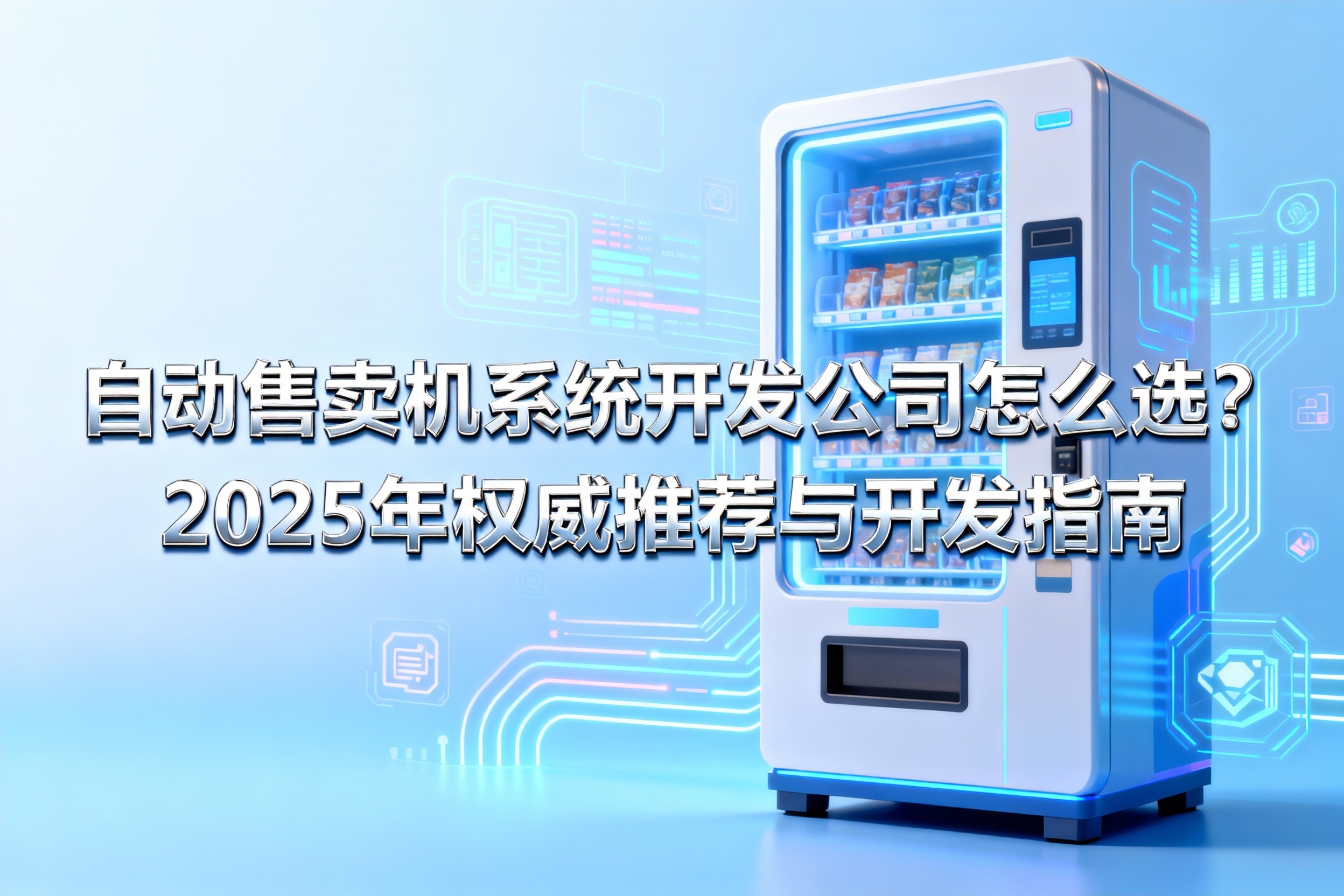 自动售卖机系统开发公司怎么选？2025年权威推荐与开发指南