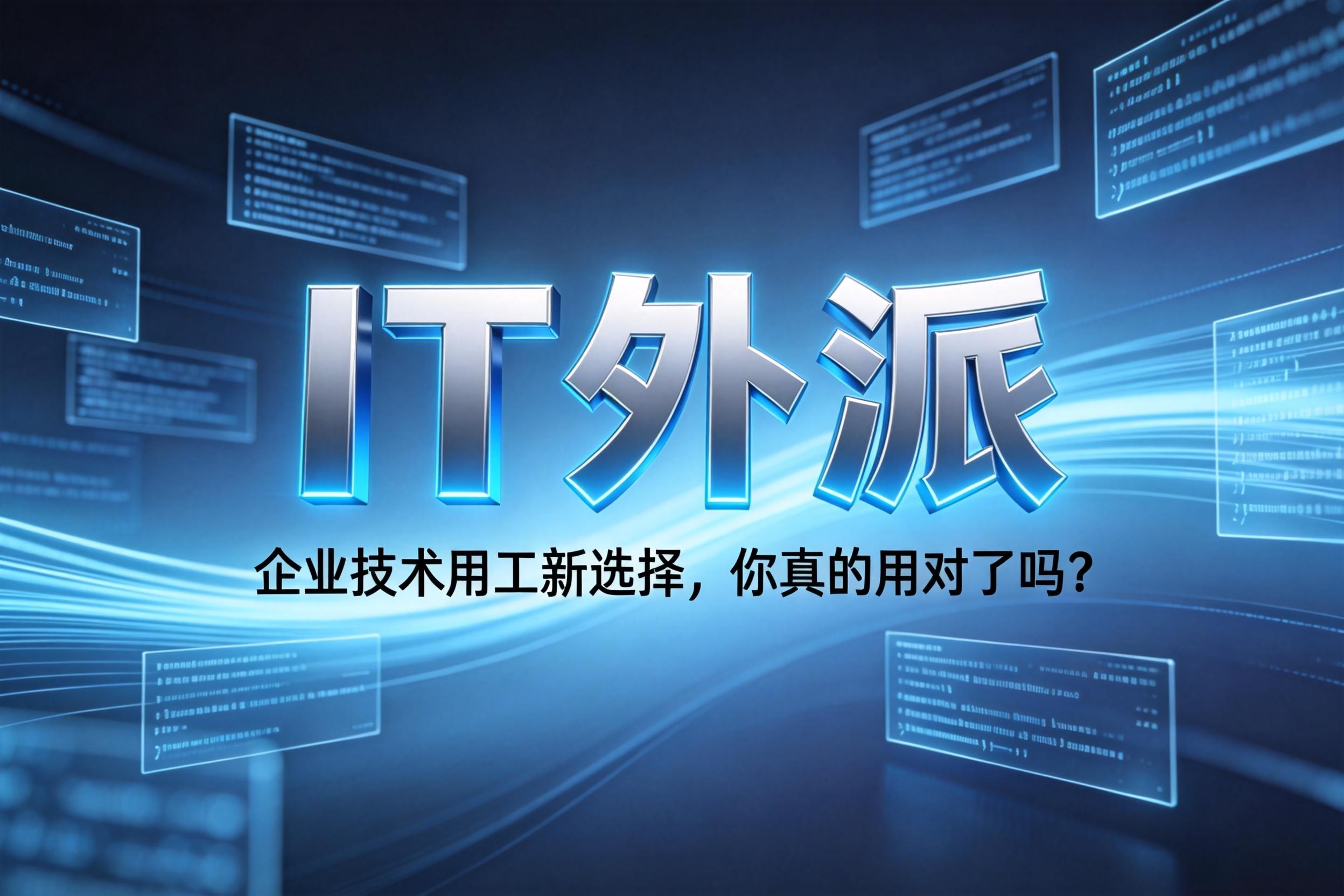 IT外派——企业技术用工新选择，你真的用对了吗？