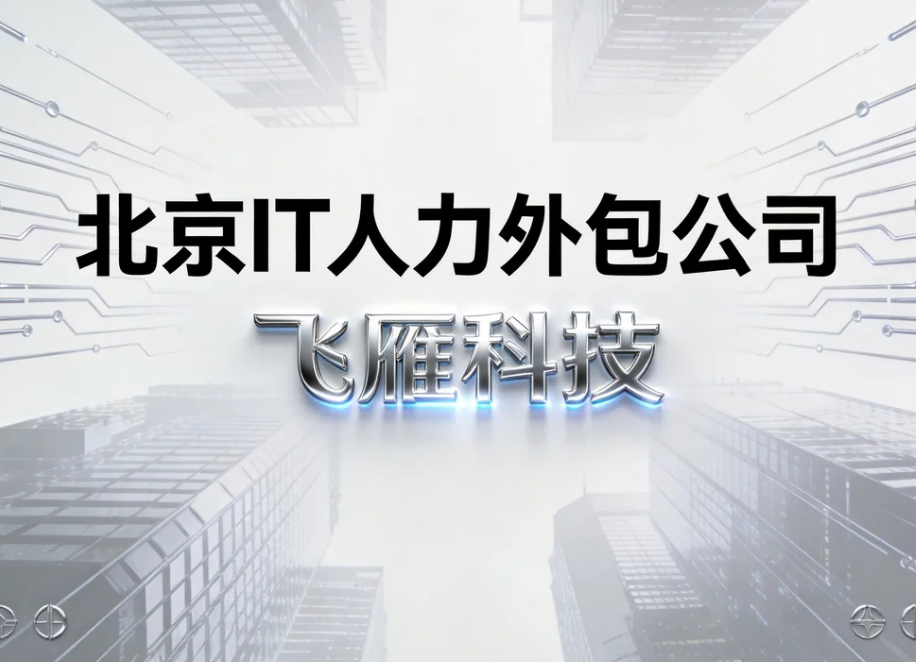 北京IT人力外包服务商｜高效灵活用工，降低企业研发成本